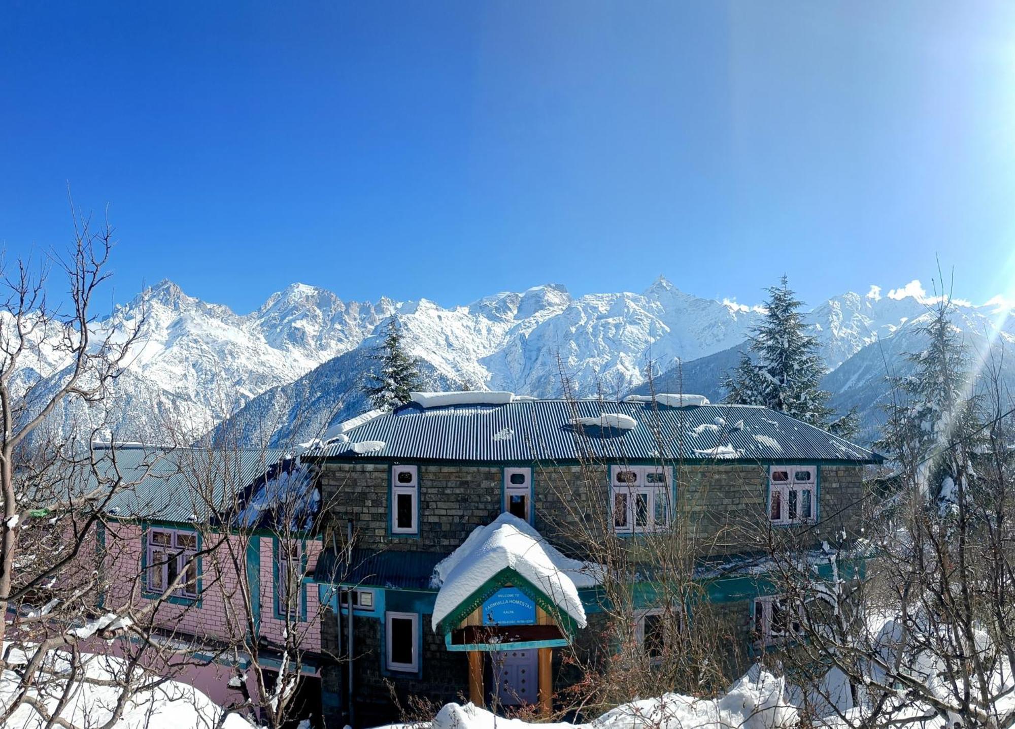 Farmvilla Homestay Kalpa Eksteriør bilde